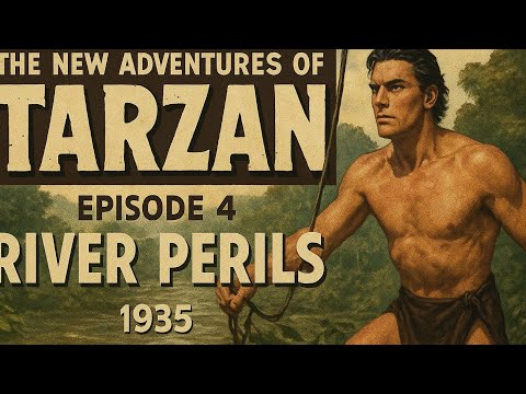 The New Adventures of Tarzan | Episode 4 | River Perils | 1935 | Adventure | Jungle Serial | Action