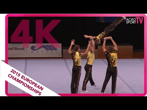 Kudriashov, Artemov, Kovalnogikh, Iuferev - Russia - Junior final - European Championship 2015