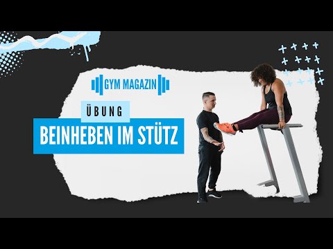 Beinheben im Stütz für Einsteiger: So machst Du die Übung richtig | Trainingsplan-Tipps
