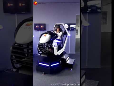 Virtual reality simulator F1 car racing 9D VR electric dynamic Platform vr driving game machine
