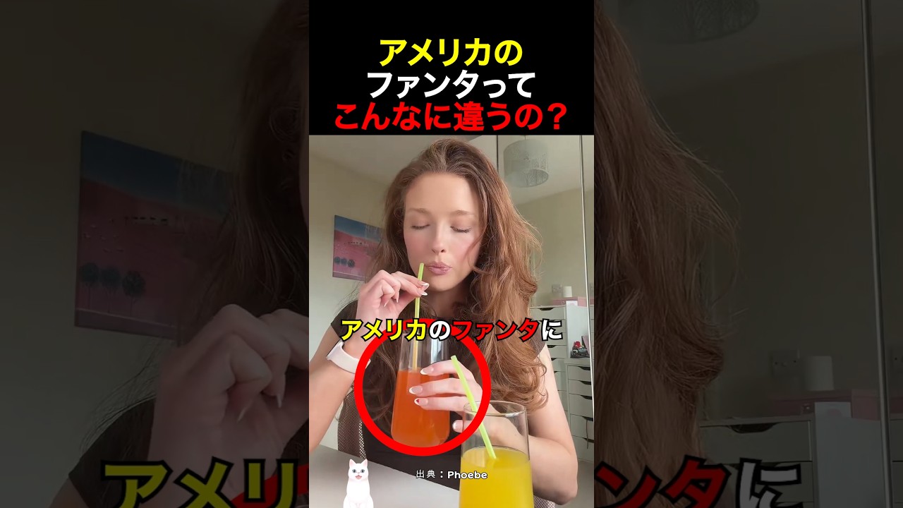 アメリカのファンタってこんなに違うの？