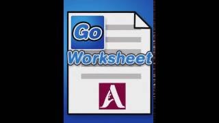 GoWorksheet: QuickStart