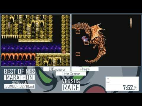 Best of NES Marathon 2015 - Little Samson race