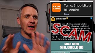 Temu Code Scam, Explained (Rockstar Games and Dolly Parton)