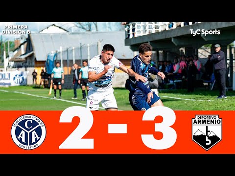 Acassuso 2-3 Deportivo Armenio | Primera División B | Fecha 14 (Clausura)