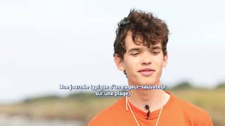 Adrien, Nageur Sauveteur nous parle de son job d'été