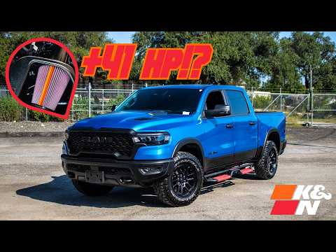 Ram 1500 Hurricane Next Gen K&N Cold Air Intake Install + Review