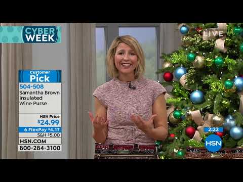 HSN | Samantha Brown Holiday Travel 11.28.2018 - 02 PM