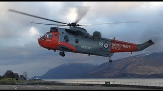 preview picture of video 'Royal Navy Chopper Fort William'