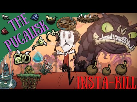 Don't Starve Hamlet Guide: The Pugalisk Boss Fight - Location, Loot & Insta-Kill Methods