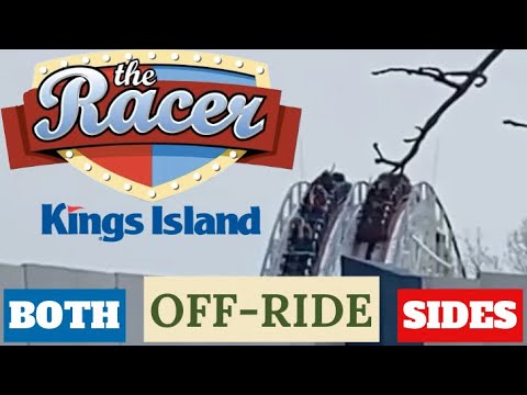 Off-ride footage of a Racer train