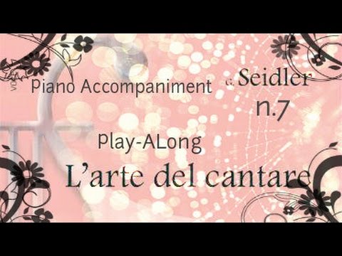 Seidler n.7 Piano Accompaniment (Play-Along)