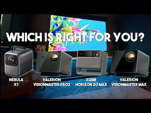 Best 4K Projector for You? Nebula X1, VisionMaster Pro 2, Horizon 20 MAX or VisionMaster MAX