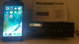 Autoradio Blaupunkt Bremen SQR46 mit Bluetooth nachgerüstet