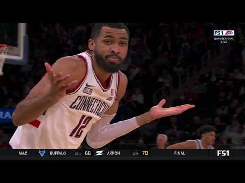 UConn Men's Basketball Highlights v. Seton Hall 03/10/2022 (Big East Tournament Quarterfinals)
