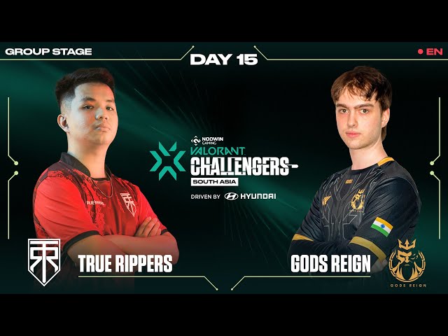 True Rippers Team True Rippers vs Gods Reign - Valorant Challengers South Asia ...