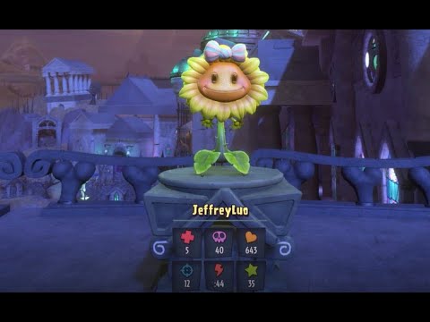 ALL 6 BOASTS ACHIEVED AS SUNFLOWER!! - PVZGW2 Online Turf Takeover Match in Zomburbia