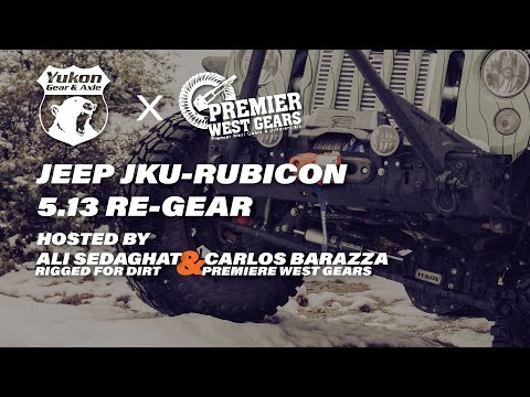 5.13 Re-Gear on our Jeep JKU Rubicon by Premiere West Gears