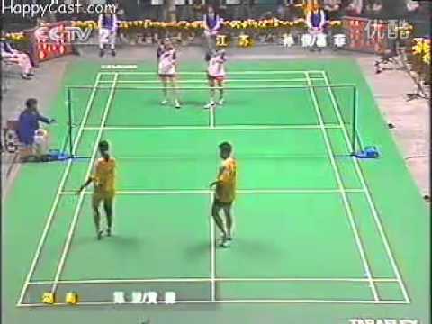 [Full,Rare] 2001 Badminton Sun Jun & Gei Fei vs. Zheng Bo & Huang Sui