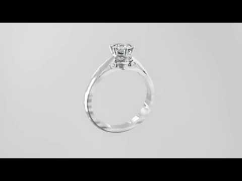 SOLITAIRE DIAMOND ENGAGEMENT RING R269