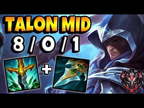 Talon vs Twisted Fate [ MID ] Lol Korea Grandmaster Patch 11.13 ✅