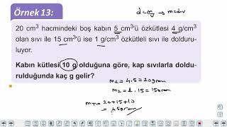 Eğitim Vadisi 9.Sınıf Fizik 4.Föy Madde ve Özkütle 2 Konu Anlatım Videoları