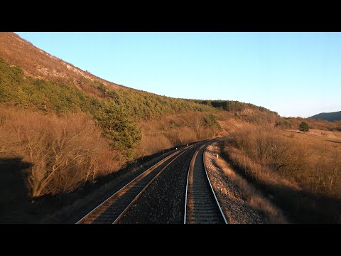 Cabview 4K 757 006-2 R 919 "Gemeran" Zvolen os.st. - Košice + sound - 29.01.2025