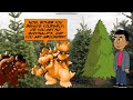 Dark Lava Bowser Misbehaves At The Christmas Tree Farm