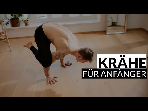 Krähe lernen für Anfänger | Yoga Crow Pose | Kakasana in 12 Minuten