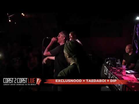 Exclusnood × Taedaboi × Dip Performs at Coast 2 Coast LIVE | San Francisco Edition 7/13/18