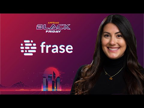 Frase - AppSumo Black Friday 2020