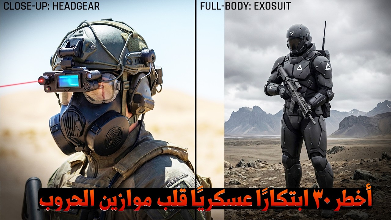 أقوى 30 سلاحًا ابتكرته الجيوش… بعضها غيّر مصير دول كاملة!