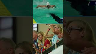 The family love is strong for Summer McIntosh as she breaks the 200m butterfly world record????❤️