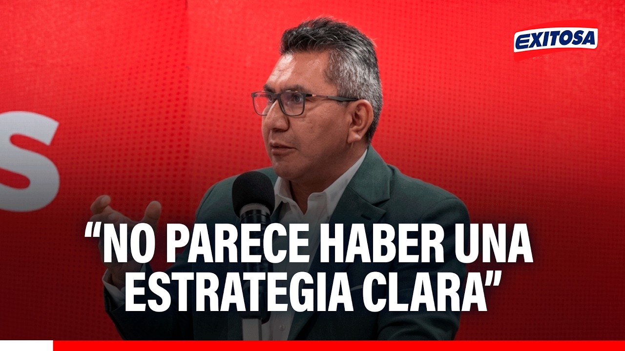 🔴🔵 Gobierno no muestra una estrategia clara contra la inseguridad, señala Julio Corcuera