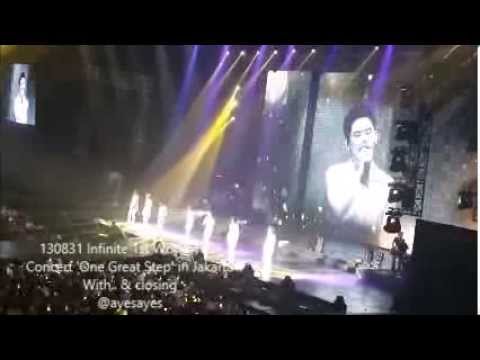 [fancam] 130831 INFINITE - With.. [One Great Step in Jakarta]