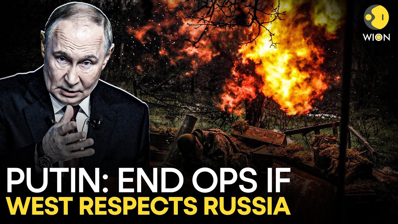 Putin: Russia Will End ‘Special Military Operations’ If West Respects Security | WION Originals