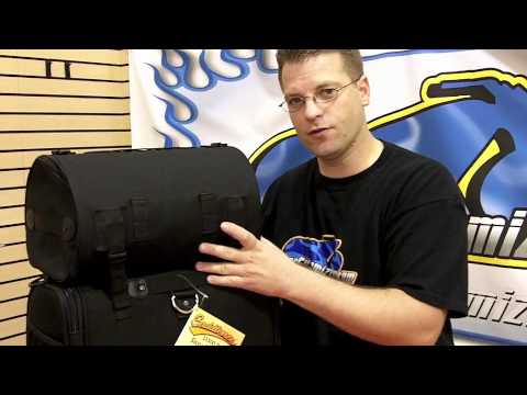 Saddlemen S3500S Sissy Bar Bag S3500 Video Review Cruiser Customizing
