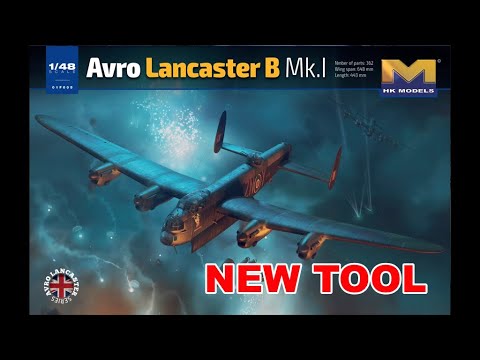 Hong Kong Models 1/48 Avro Lancaster B.I # 01F005