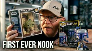 What's in the Box? - Yoda Nook &amp; Jango Fett Retro Series Star Wars Funko Pop Unboxing &amp; Review