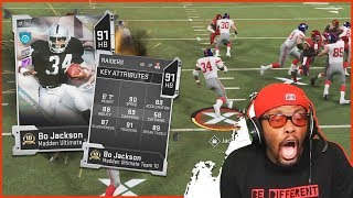 You WILL NOT Believe What Bo Jackson Did In This Game!!! (Madden 20 No Money Spent Ultimate Team)