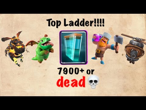 【クラロワ】7900+ or Dead💀 Lava Clone ラヴァクロ-Clash Royale