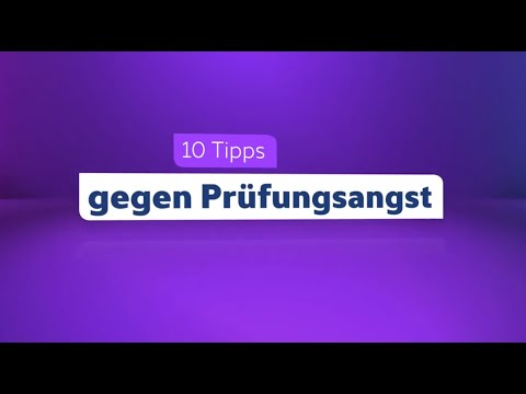 10 Tipps gegen Prüfungsangst 😰