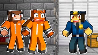 Stopping The INSANE Warden In Minecraft Cops And Robbers