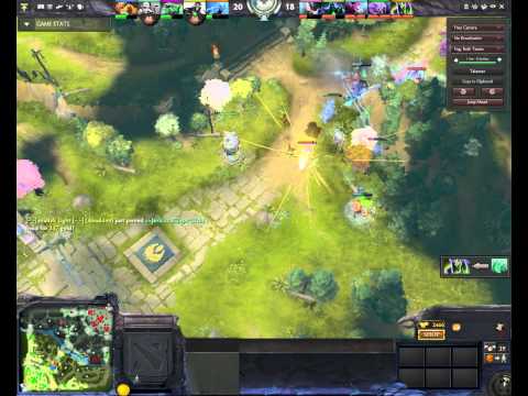 DotA2Random Comeback Teamfights Rubick MVP #2