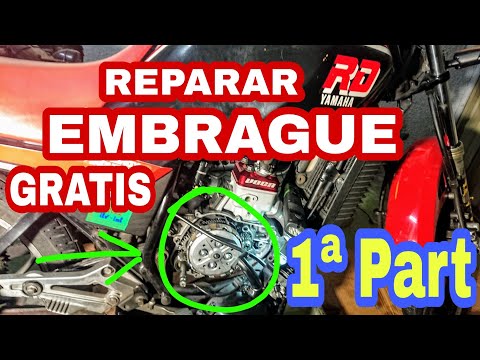 MOTO PATINA EMBRAGUE🍌 TRUCO por 0€ 🛠️Síntoma, Prueba, Desmontaje 1ª PARTE🚀 YAMAHA RD 80