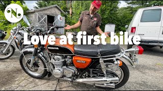 Download the video "1974 Honda CB550 Four"
