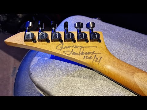 RARE 1988 Jackson USA Custom Shop Limited Edition Lava Crackle American Super Strat Pre-Fender Signed Guitar image 26