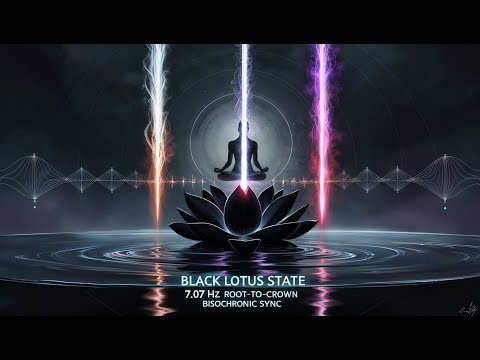 Black Lotus State | 7.07 Hz Root-to-Crown Bisochronic™ Sync