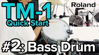 Video thumbnail for “Using the TM-1 to Change the Bass Drum Sound” Roland TM-1 #2 by Roland Support Channel