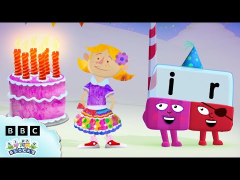 生日女孩 🎂 | 第五季 | Alphablocks 全集 | 學習閱讀 | Alphablocks (Birthday Girl 🎂 | Season Five | Alphablocks Full Episode | Learn to Read | Alphablocks)